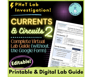 Currents & Circuits 2 PhET Lab | Complete Interactive Virtual Lab Guide + Key