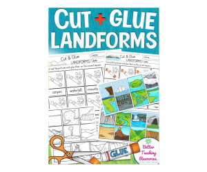 Cut & Glue: Landforms