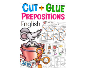 Cut & Glue: Prepositions