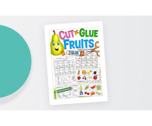 Cut + Glue: Fruits