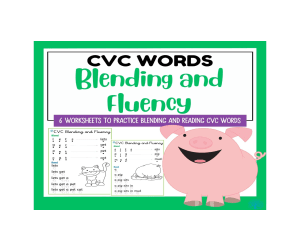 CVC Blending and Fluency Reading Guidance