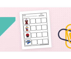 CVC Practice Worksheet
