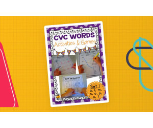 CVC Words Activity Packet - Set 1