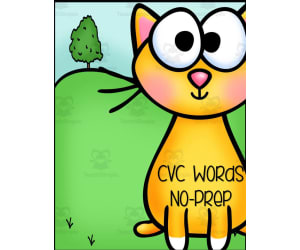 CVC Words No-Prep Packet