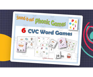 CVC Words Phonic Games