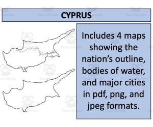 Cyprus Map Resources