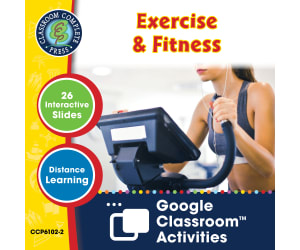 Daily Health & Hygiene Skills: Exercise & Fitness - Google Slides Gr. 6-12 (SPED)