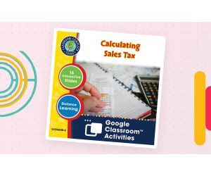 Daily Marketplace Skills: Calculating Sales Tax - Google Slides Gr. 6-12 (SPED)