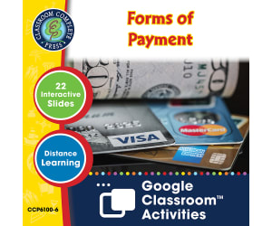 Daily Marketplace Skills: Forms of Payment - Google Slides Gr. 6-12 (SPED)