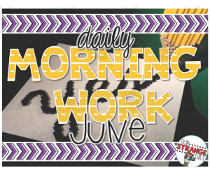 Daily Morning Work for June