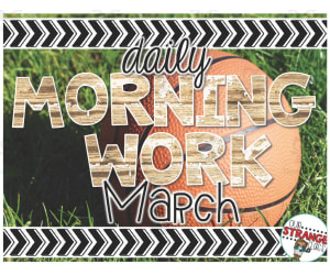 Daily Morning Work for March