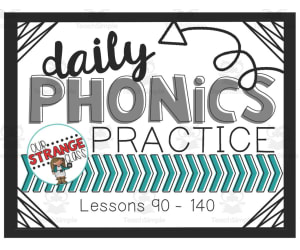 Daily Phonics Practice: Lessons 90-140