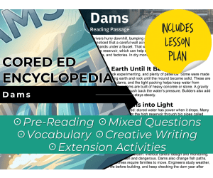 Dams Reading Comprehension Passage - Cored Ed Encyclopedia