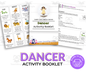 Dancer Activity Booklet: Learn new dance moves