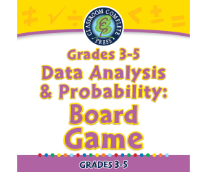 Data Analysis & Probability: Board Game for 3rd-5th - PC Software