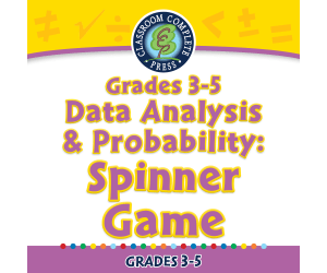Data Analysis & Probability: Spinner Game - FLASH-MAC