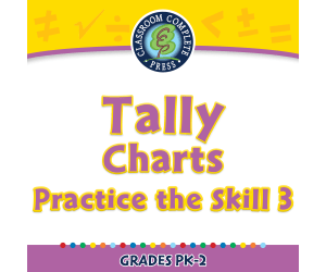 Data Analysis & Probability: Tally Charts - Practice the Skill 3 - FLASH-MAC
