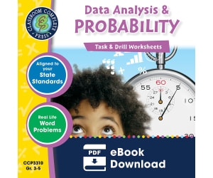 Data Analysis & Probability - Task & Drill Sheets Gr. 3-5