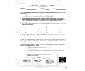 DBQ Writing Guide & Evaluation Rubric