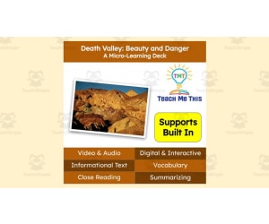 Death Valley | Interactive Science Lesson | Micro-Learning Deck