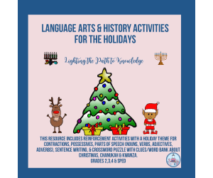 December Holiday: Language Arts & History Activities
