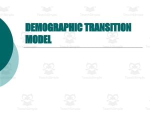Demographic Transition Model Notes and Outline