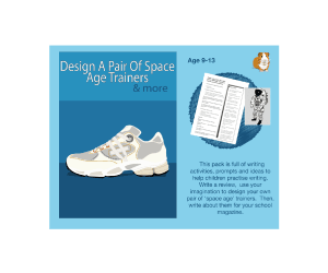 Design A Pair Of Space Age Trainers (9-13 years)