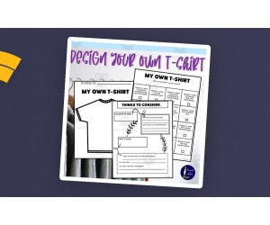 Design your Own T-Shirt Activity