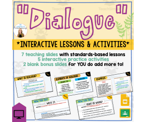 Dialogue Interactive Unit - Lessons and Practices