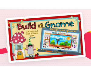 Digital Art & Creative Writing Activity: Build a Gnome