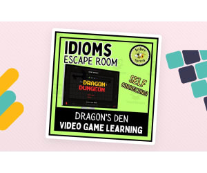 Digital Escape Room: Idioms - Dragon's Dungeon