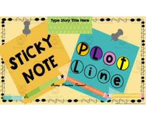 Digital Group Plot-Line | Sticky Note Group Activity