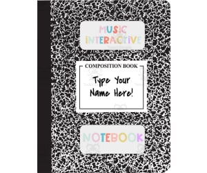 Digital Interactive Music Notebook