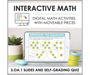 Digital Math for 3.OA.1 - Multiplication Strategies (Slides + Self-Grading Quiz)