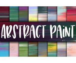 Digital Paper: Abstract Paint