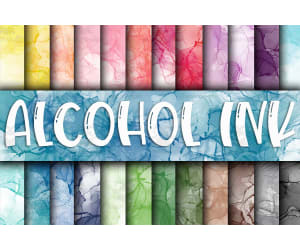 Digital Paper: Alcohol Ink