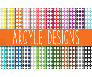 Digital Paper: Argyle