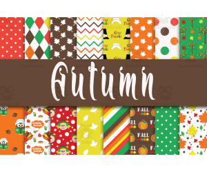 Digital Paper: Autumn Digital