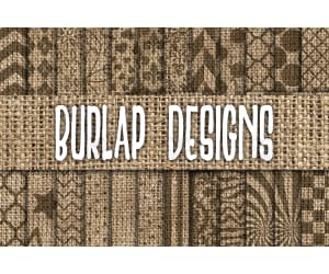 Digital Paper: Burlap Designs