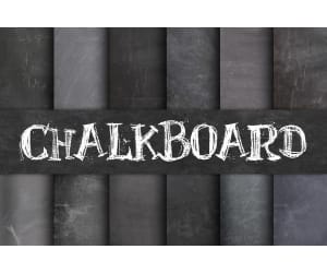 Digital Paper: Chalkboard Paper Pack