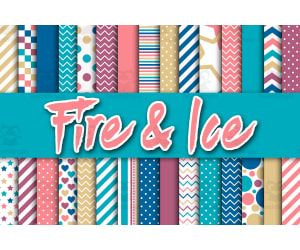 Digital Paper: Fire and Ice
