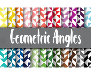 Digital Paper: Geometric Angles