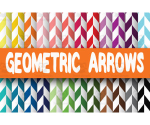 Digital Paper: Geometric Arrows