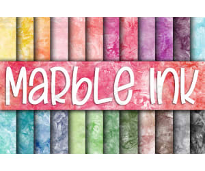 Digital Paper: Marble Ink