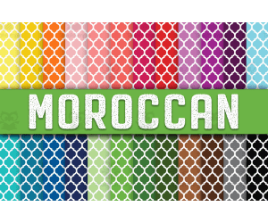 Digital Paper: Morrocan Patterns