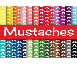 Digital Paper: Mustaches