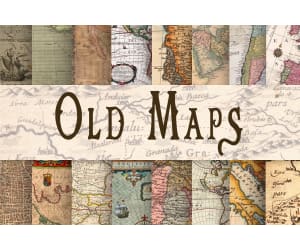 Digital Paper: Old Maps