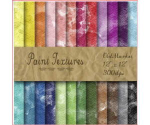 Digital Paper: Paint Textures