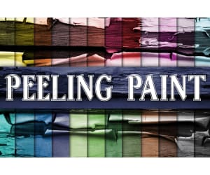 Digital Paper: Peeling Paint Textures 1