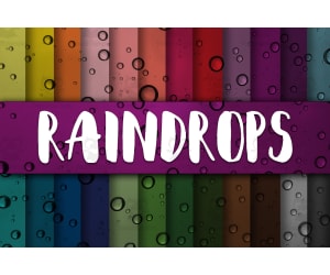 Digital Paper: Raindrop Textures